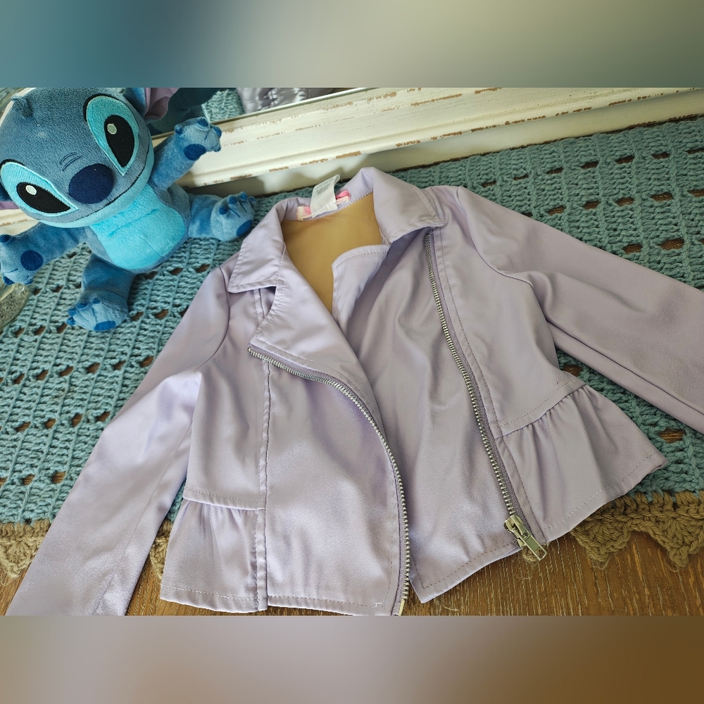 Chic Light Purple Kids Blazer 6X